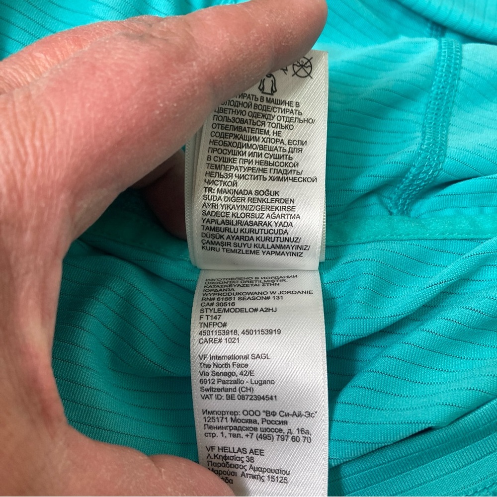 The North Face Hoodie Womens  Hooded Turnic Lightweight Thin Green Size M - Picture 10 of 16